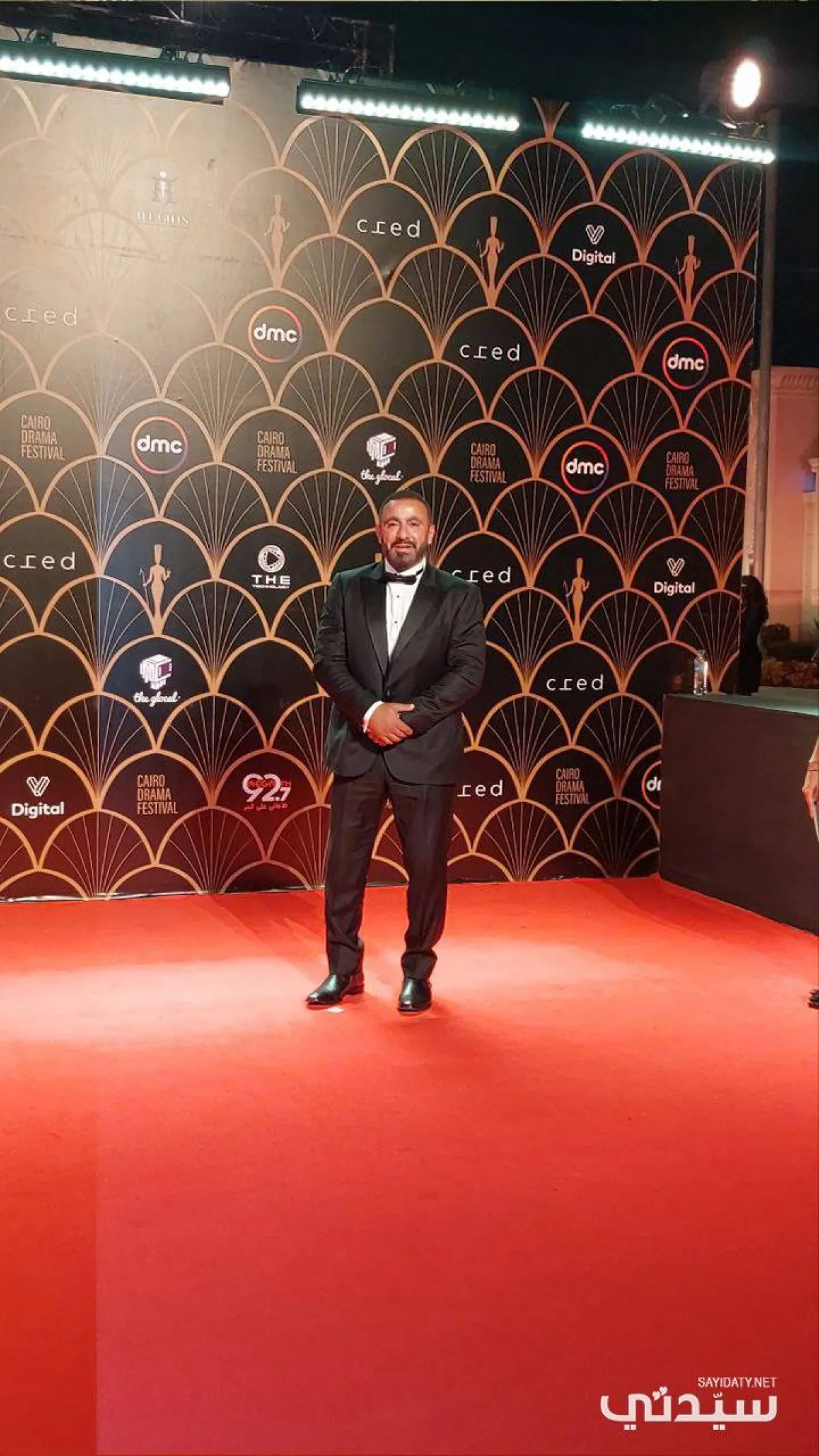 الفنان أحمد السقا  - تصوير ميرنا عادل 