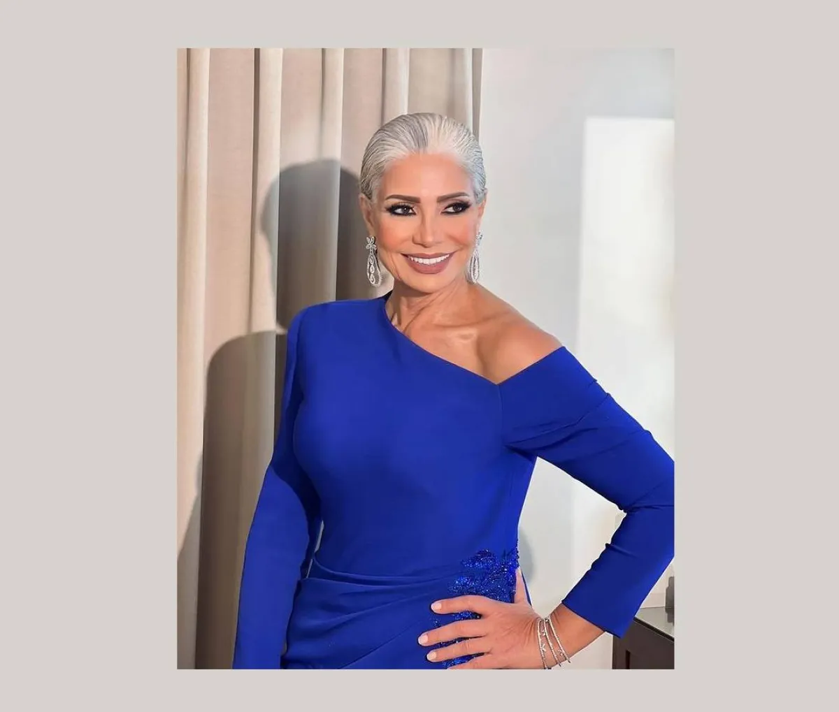 الصورة من حساب النجمة القديرة سوسن بدر على انستغرام