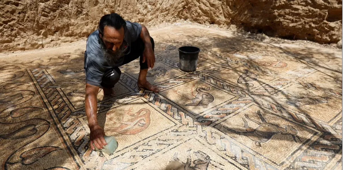 كنز ملك كل فلسطيني - الصورة من dailymail