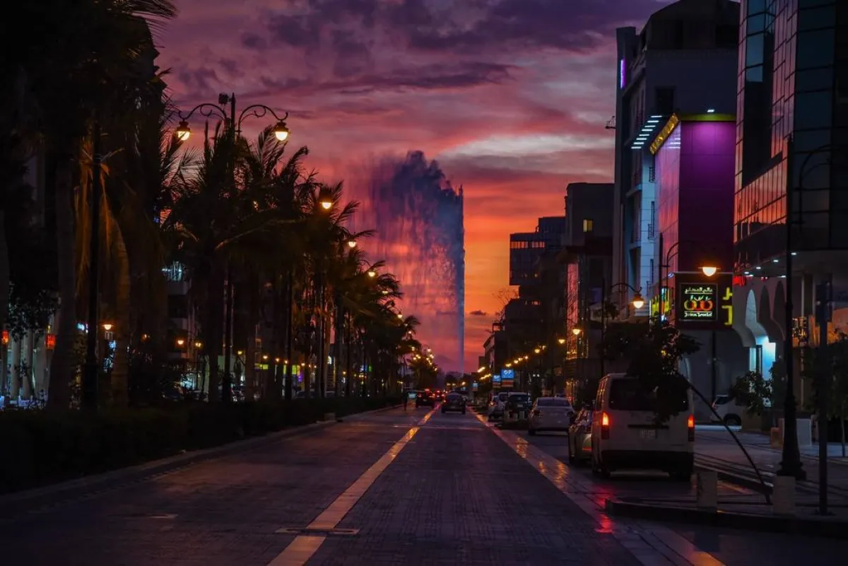 جدة في الليل