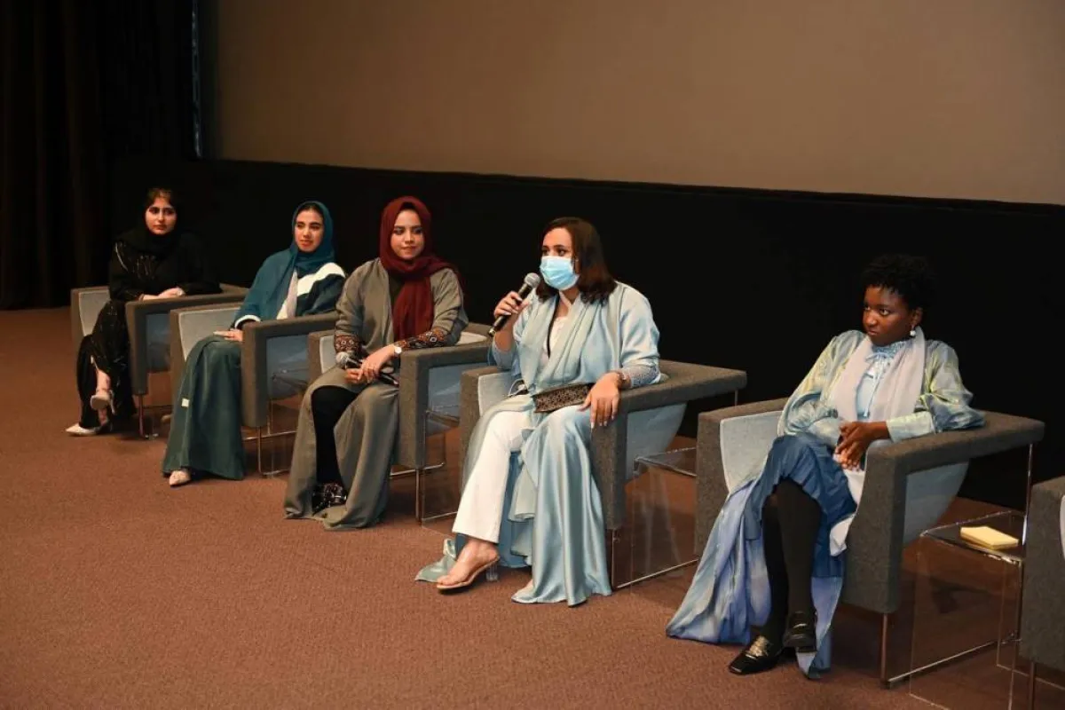 من ندوات ليالي السينما السعودية - الصورة من حساب هيئة الأفلام على تويتر