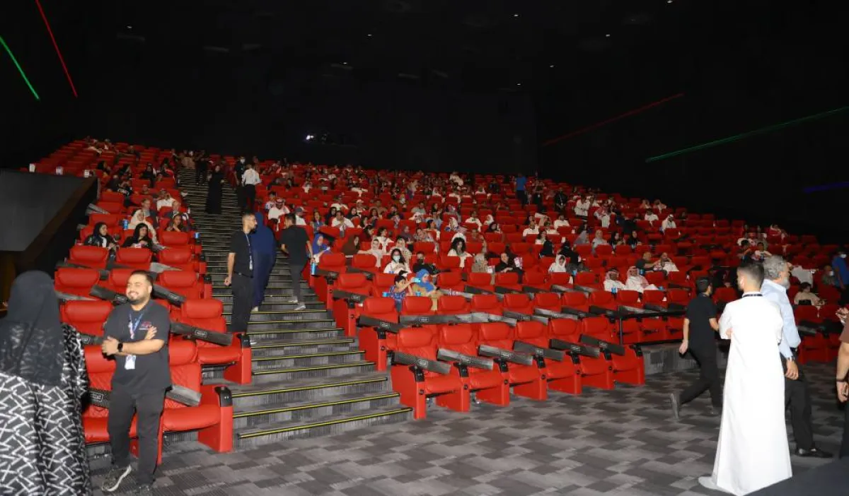 أكبر صالة سينما في السعودية-  تصوير صالح الغنام