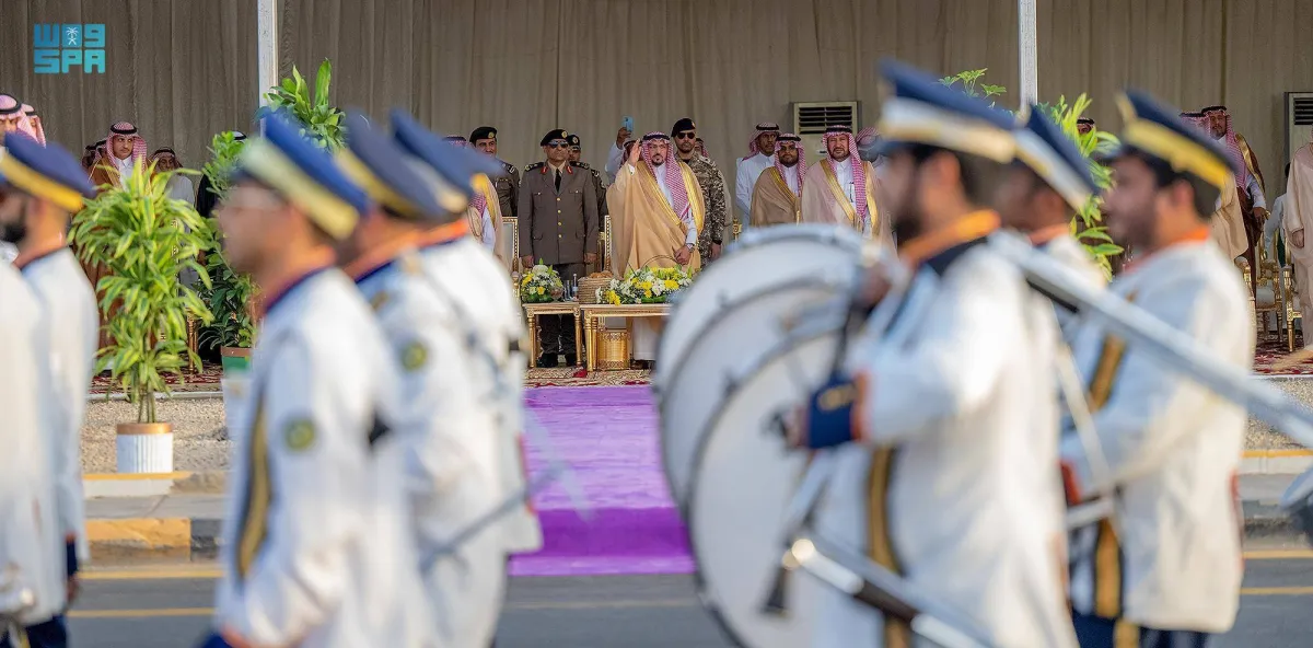أمير القصيم يطلق مسيرة اليوم الوطني بمشاركة 30 جهة حكومية - الصورة من "واس"