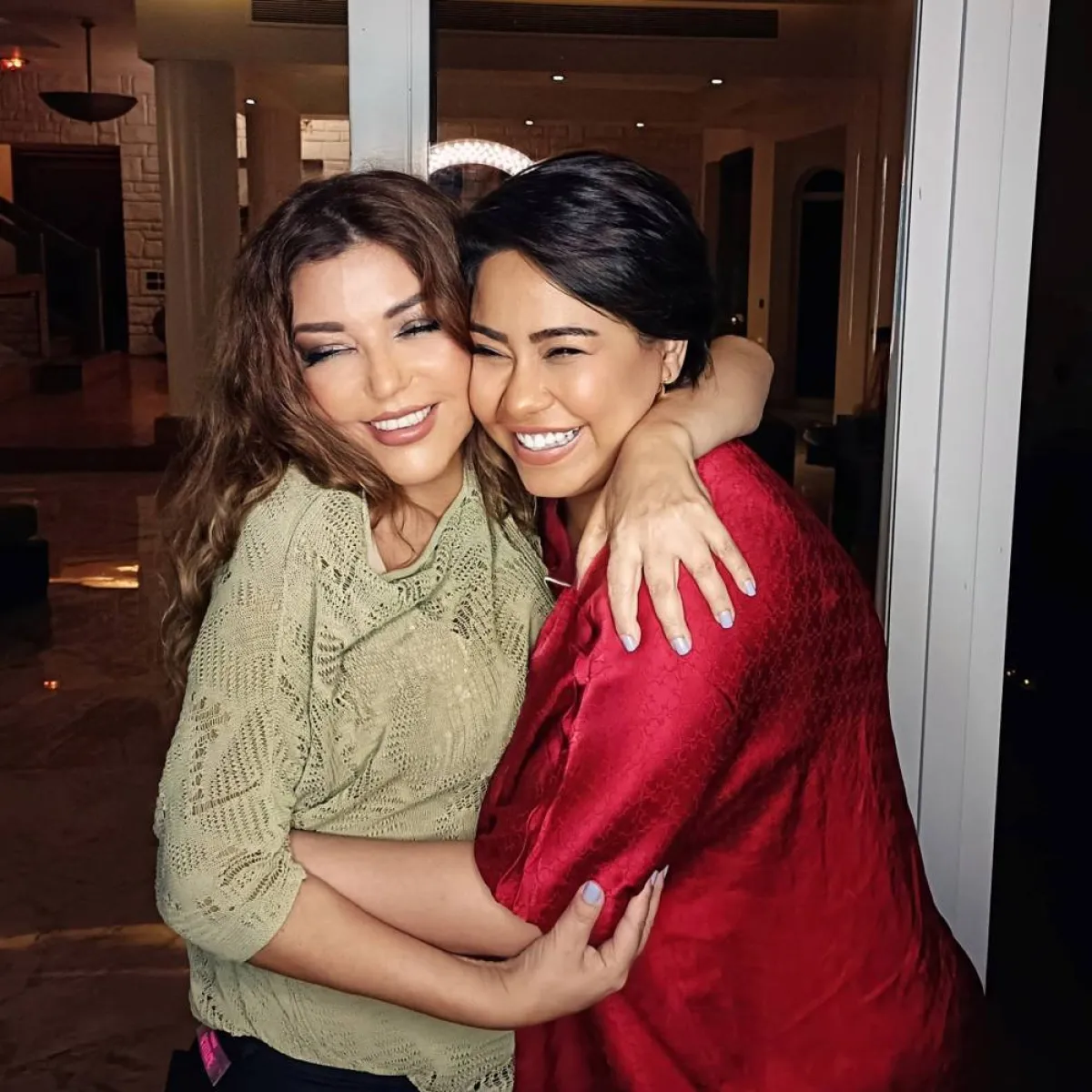 سميرة سعيد وشيرين عبدالوهاب - الصورة من حساب شيرين على إنستغرام