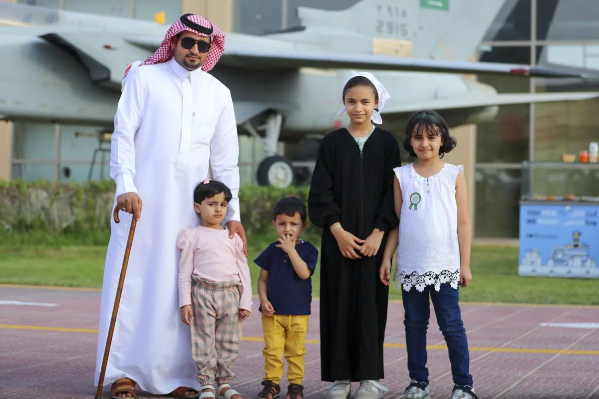 فعاليات متنوعة في متحف صقر الجزيرة للطيران احتفالا باليوم الوطني السعودي الـ92