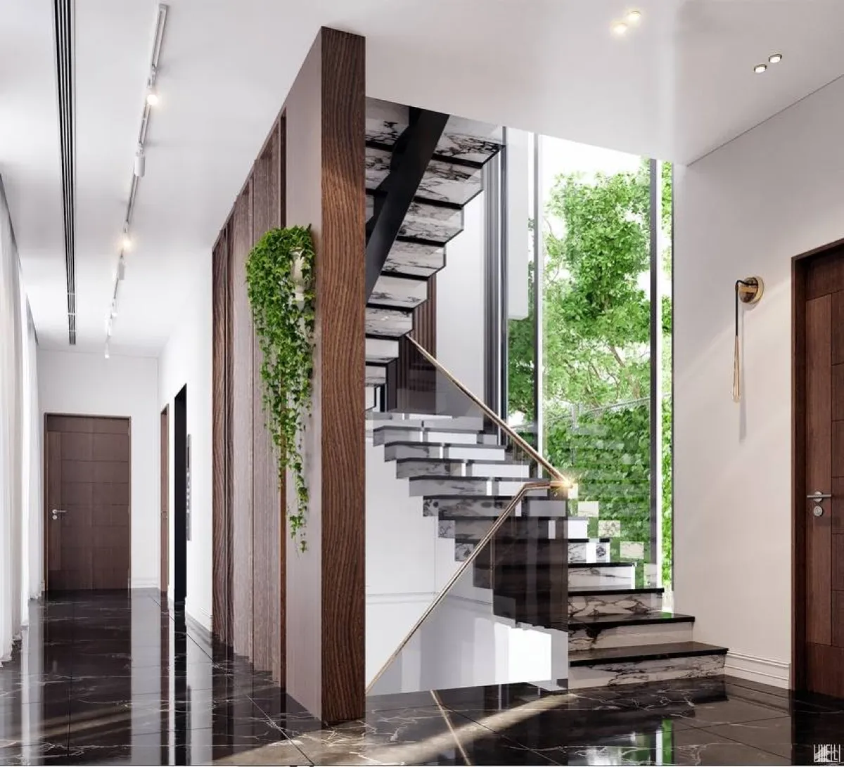 الأسود يحلّ في المنزل المعاصر