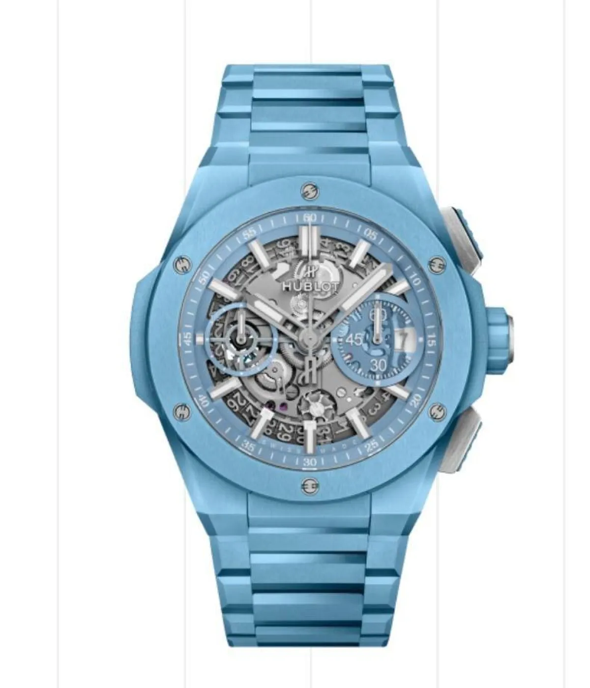 ساعة INTEGRATED SKY BLUE من هبلوت Hublot
