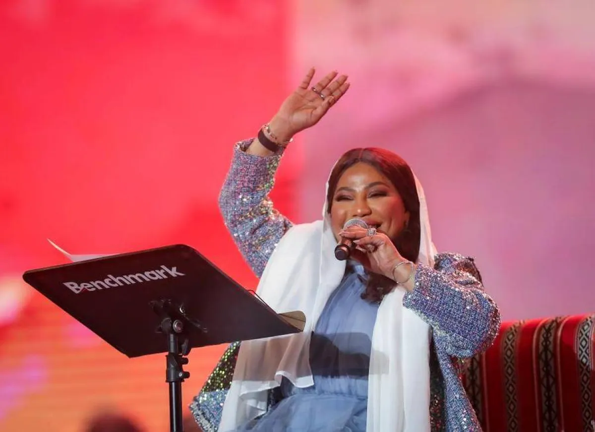 موضي الشمراني - الصورة من المركز الإعلامي لبنش مارك