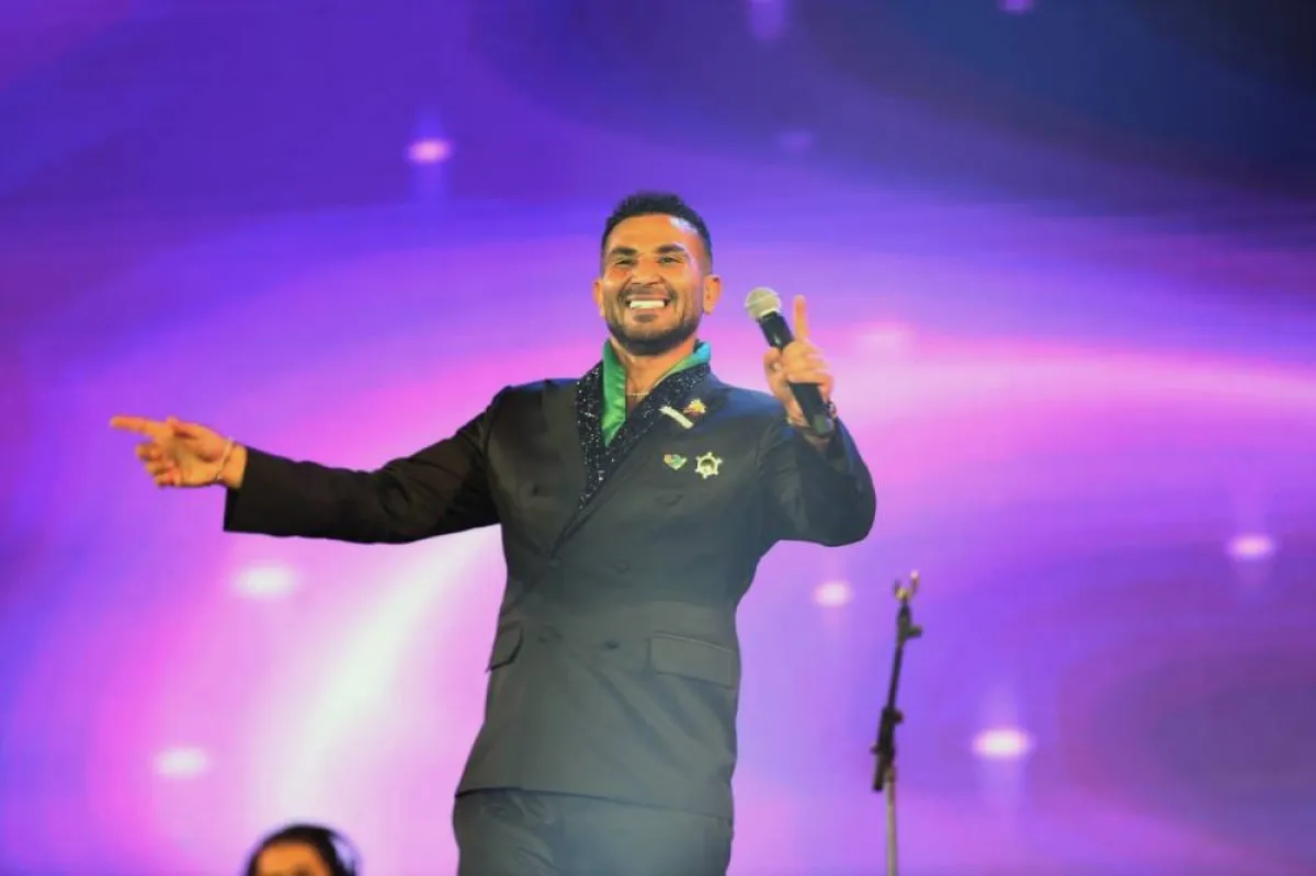 احمد سعد - الصورة من المركز الإعلامي لبنش مارك