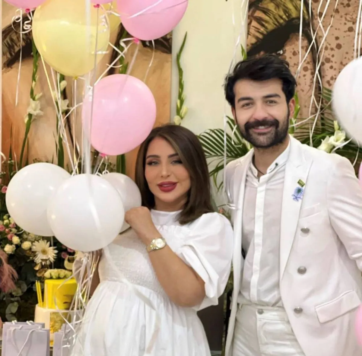 شيماء علي وشقيقها عقيل في يوم ميلادها - الصورة من حسابها على الانستجرام