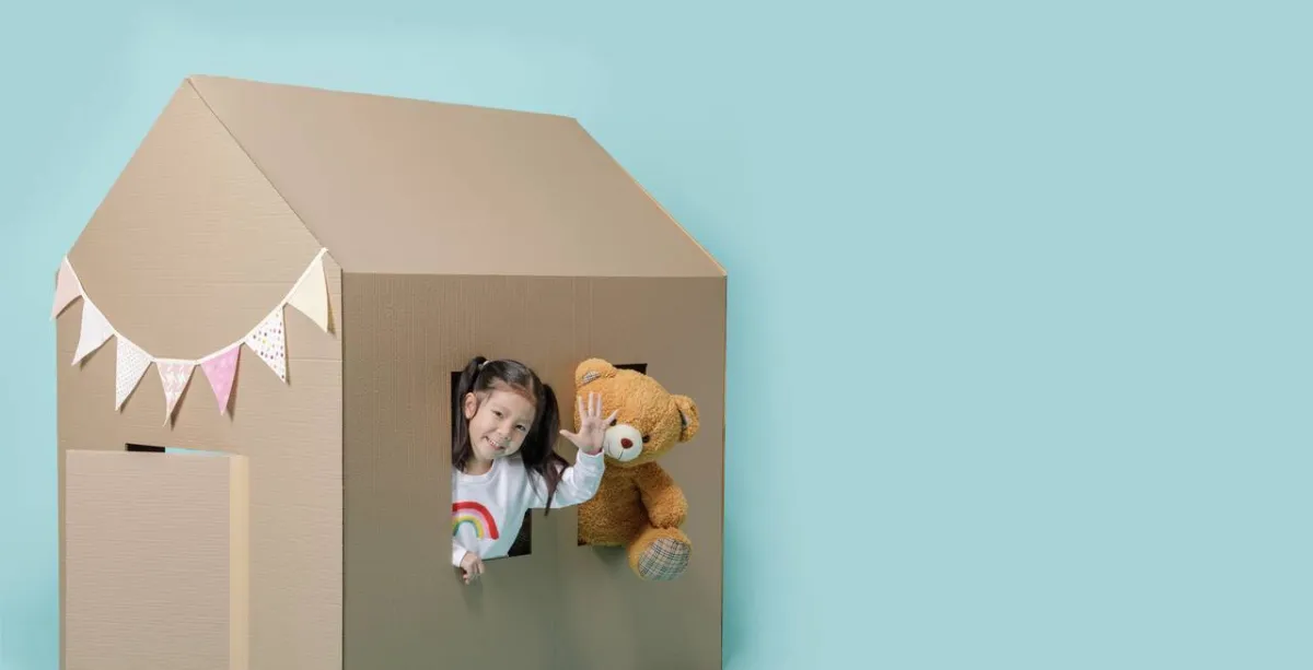 صورة لممتلكات الطفل