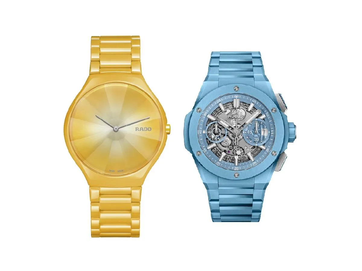 موديلات ساعات سيراميك ملونة لخريف 2022