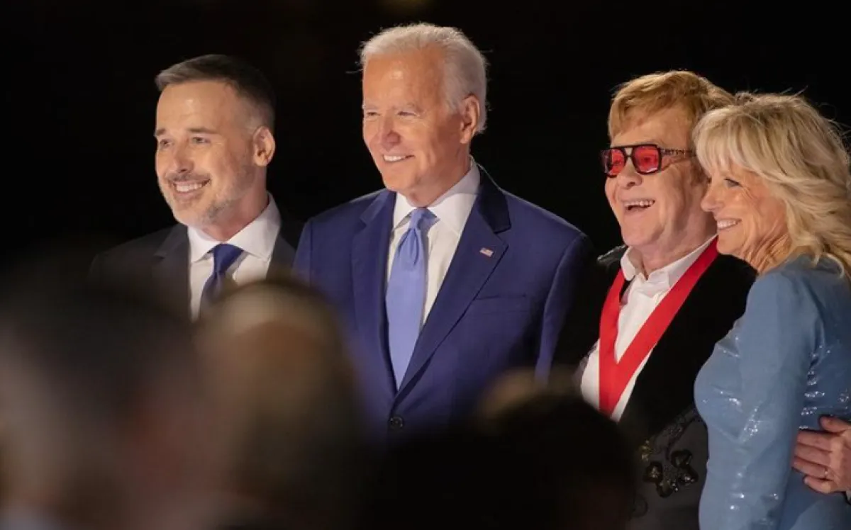 إلتون جون في البيت الأبيض