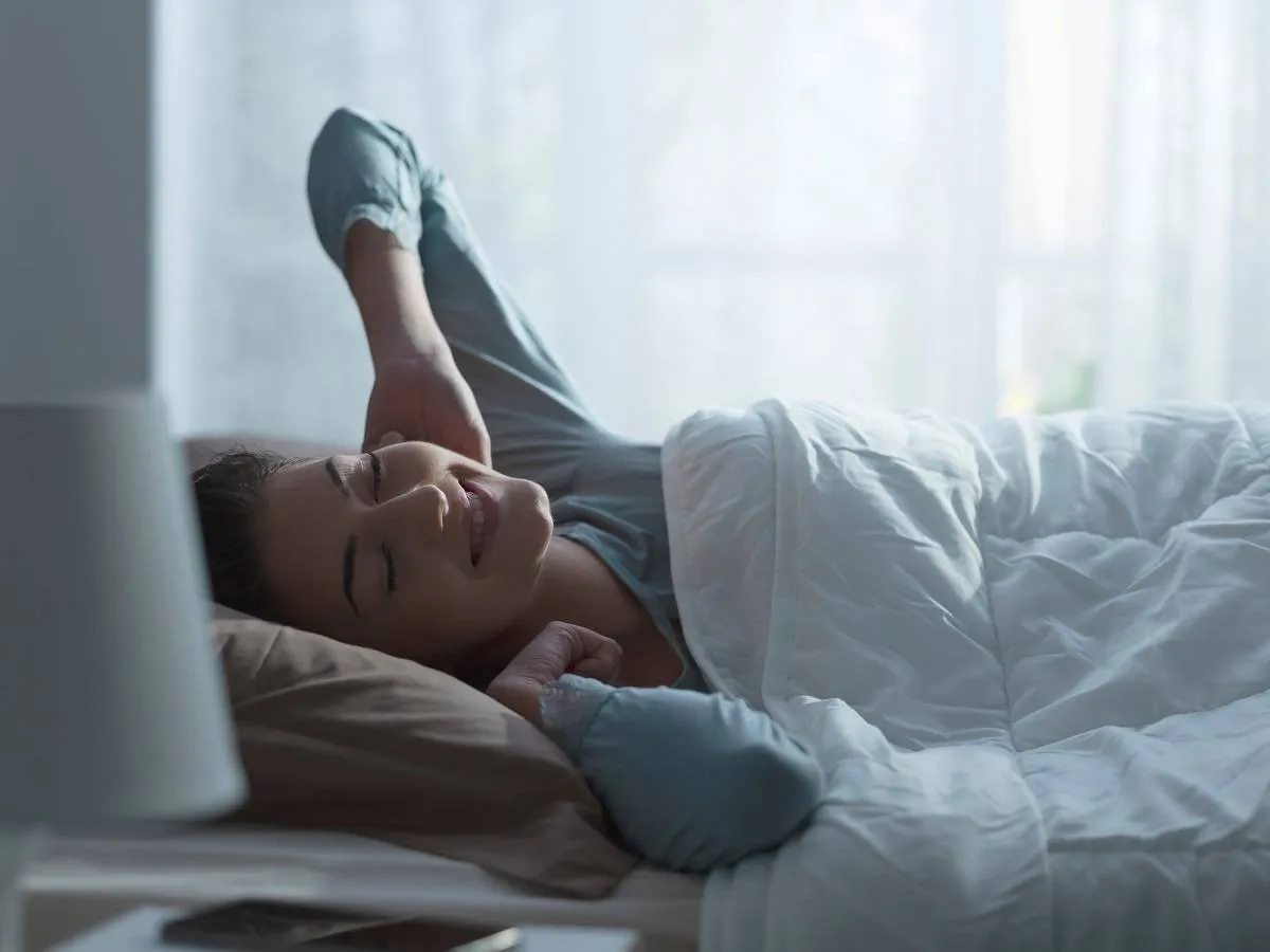 صورة لامرأة نائمة