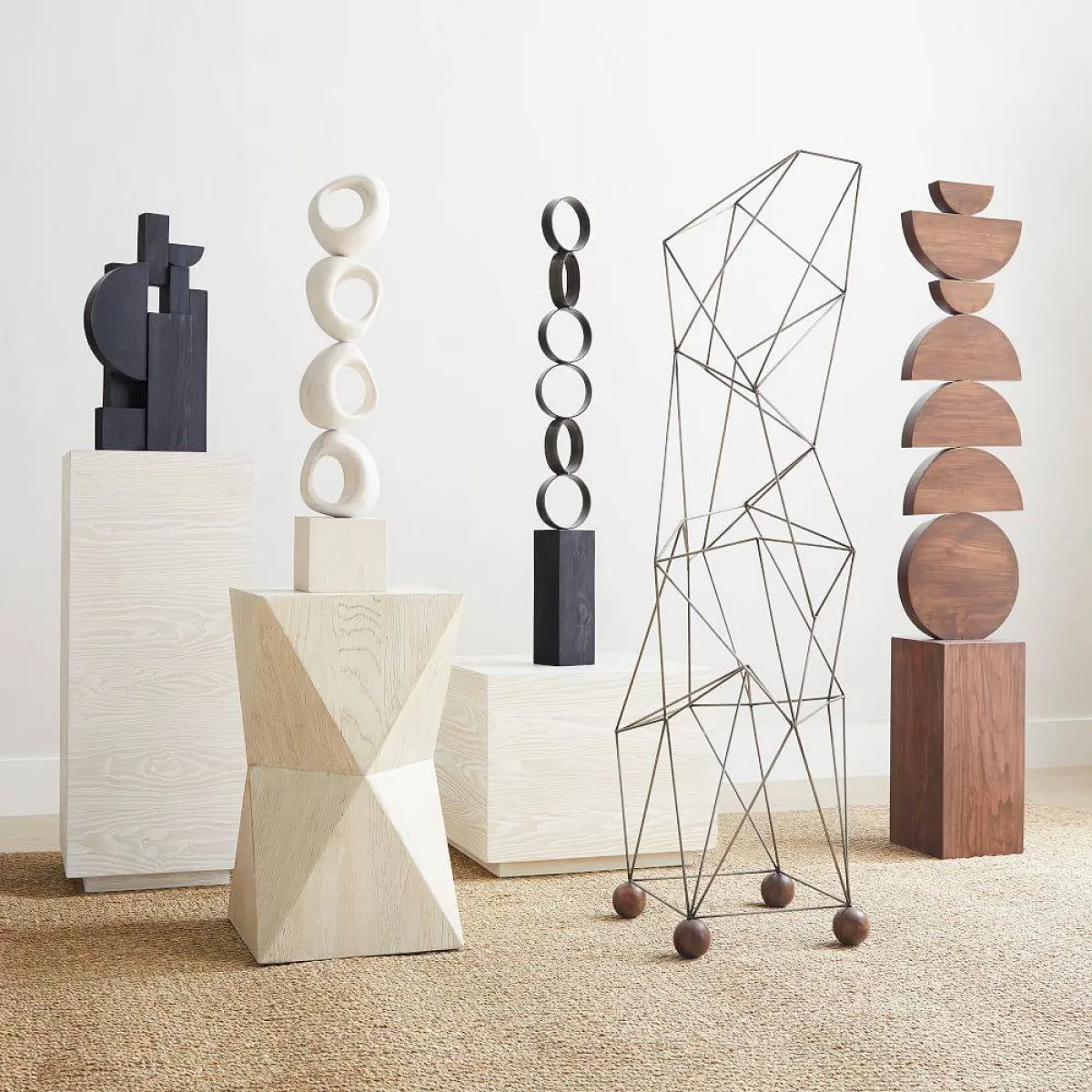 منحوتات أرضيّة جذّابة