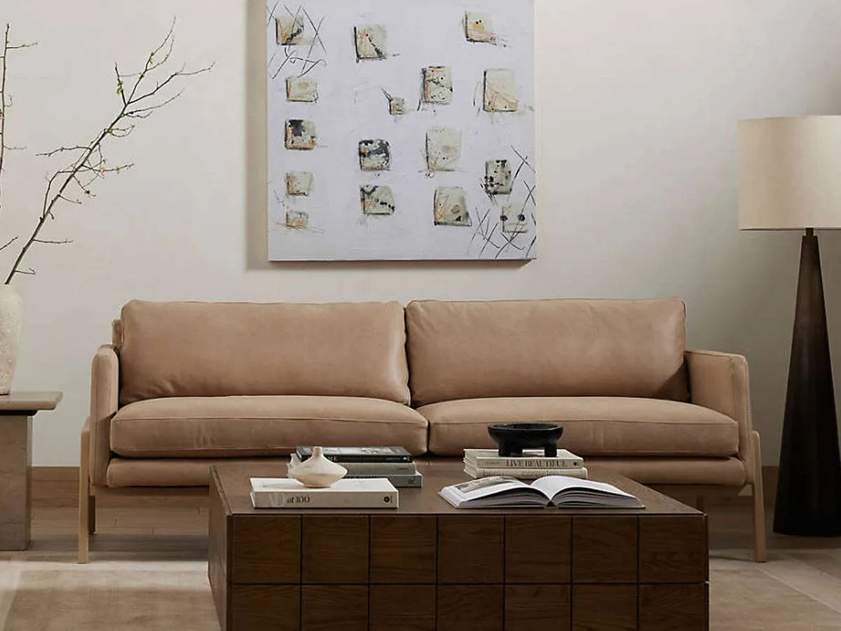 أريكة جلديّة