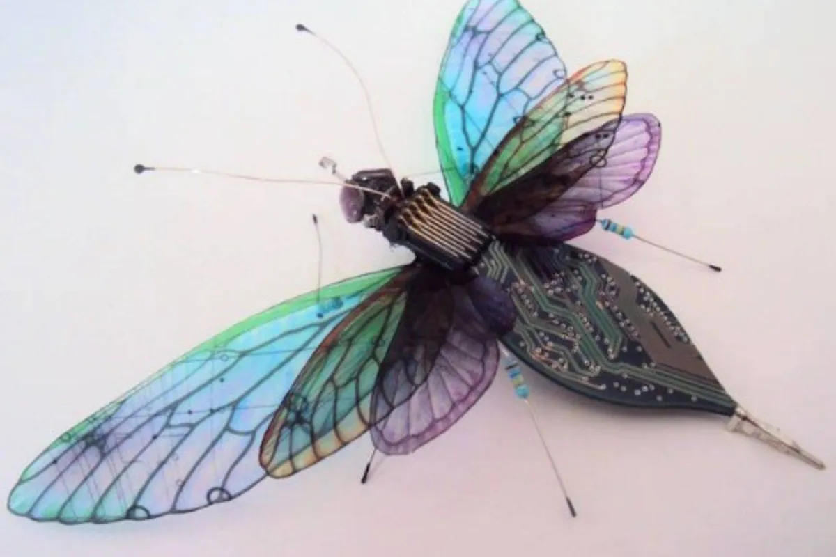 حشرات مجنحة معاد تدويرها