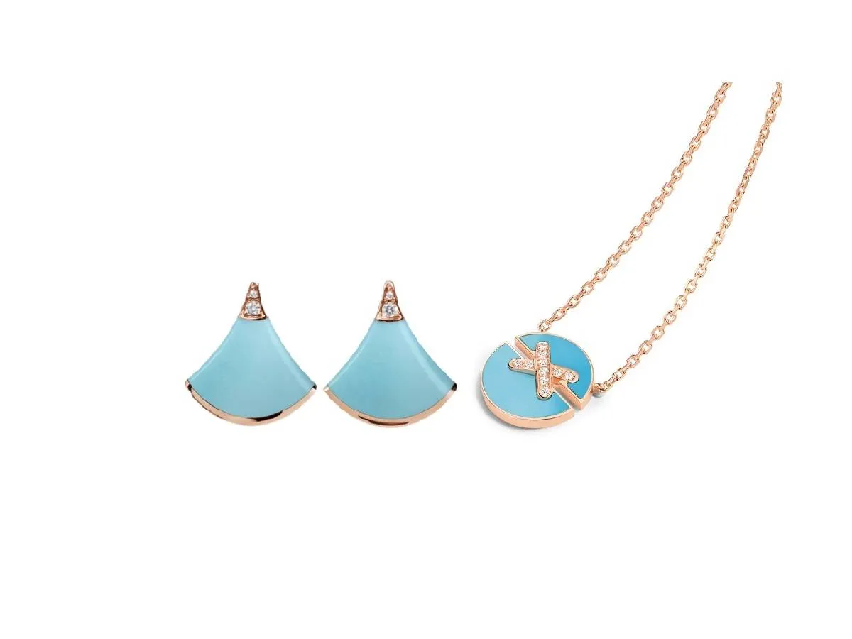 موديلات مجوهرات مرصعة بحجر الفيروز آخر صيحات الموسم