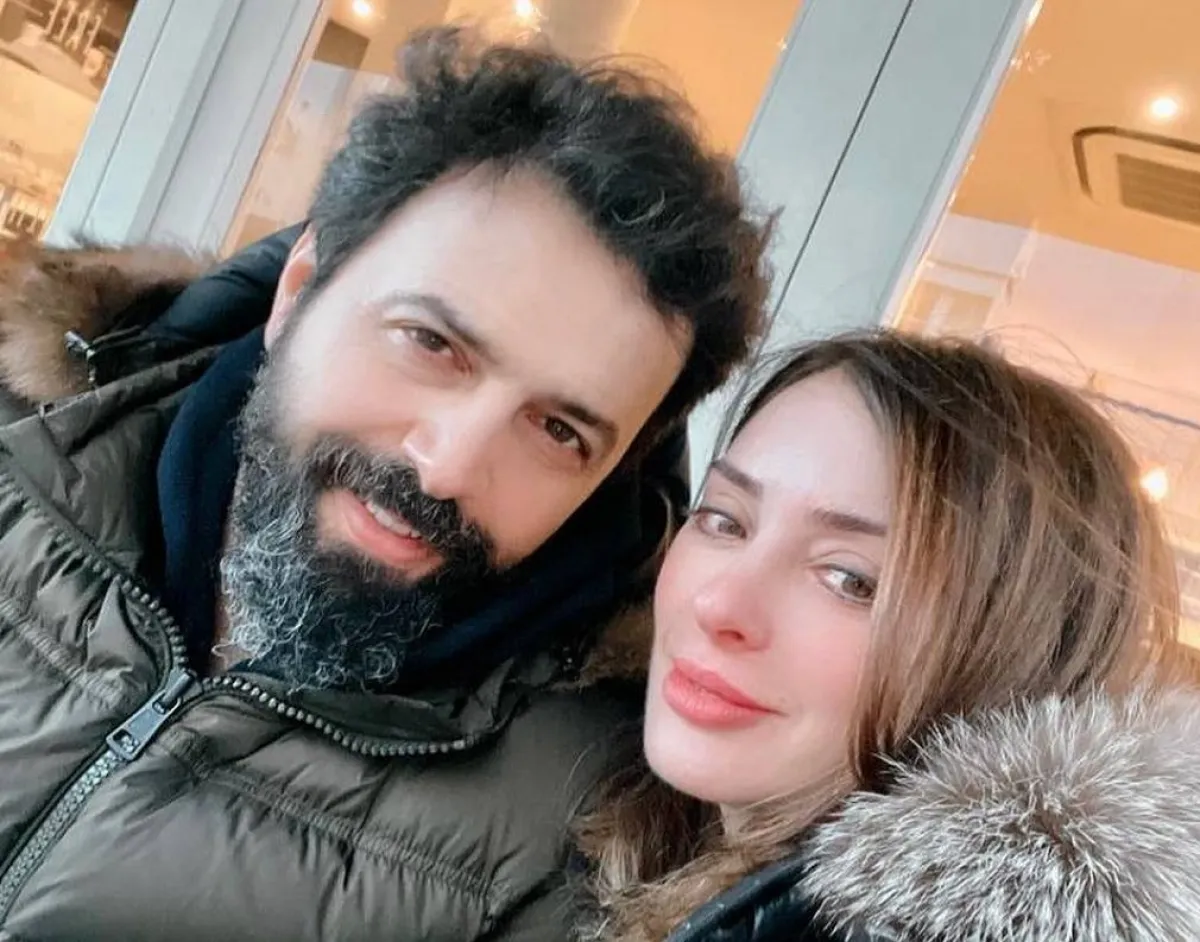 تيم حسن ووفاء الكيلاني - صورة من حساب تيم على انستغرام