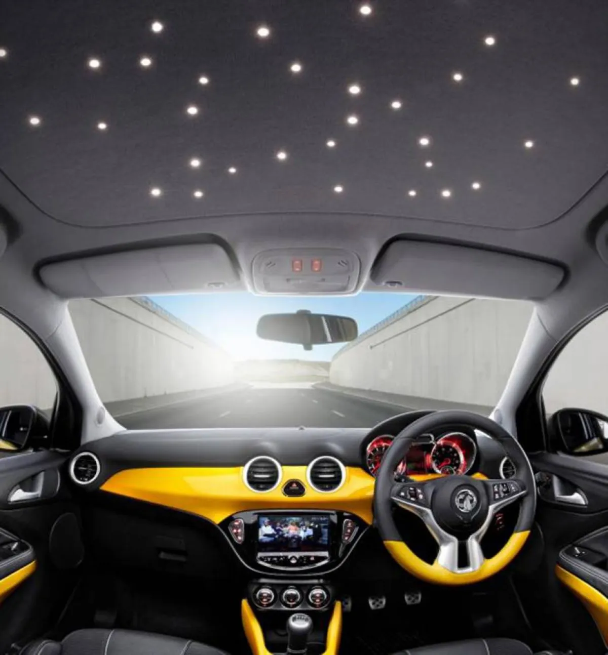 أسقف النجوم المضاءة في سيارتك 