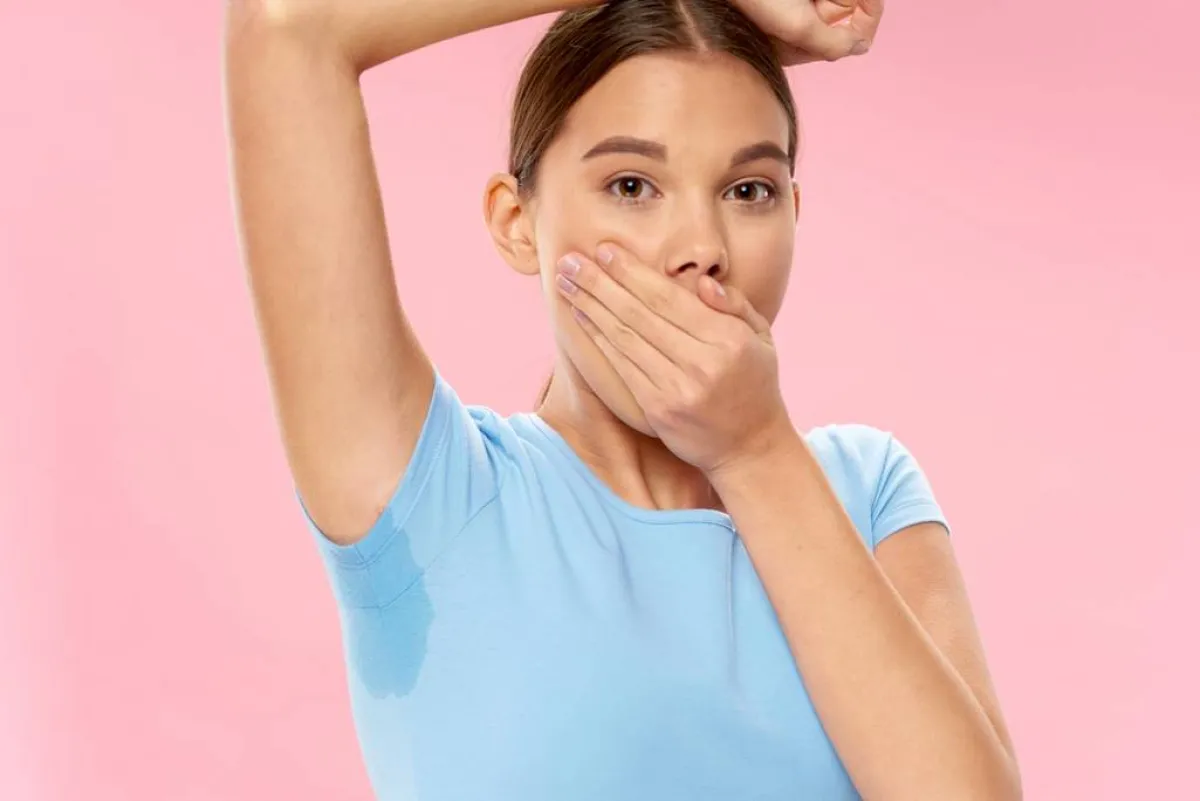 المبيّض ليس فعّالًا في نوع بقع التعرّق