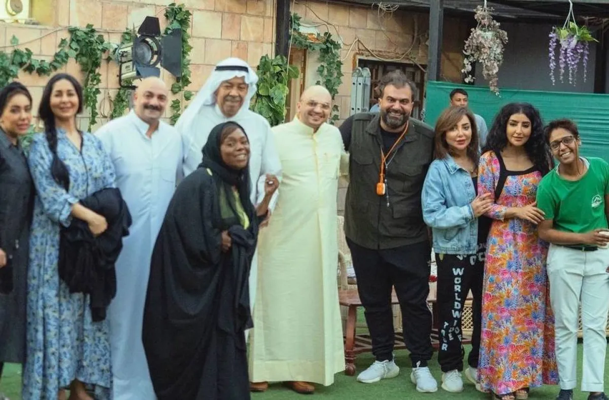 أبطال مسلسل منزل 12 - صورة من صفحة الفنانة فتات سلطان على انستغرام