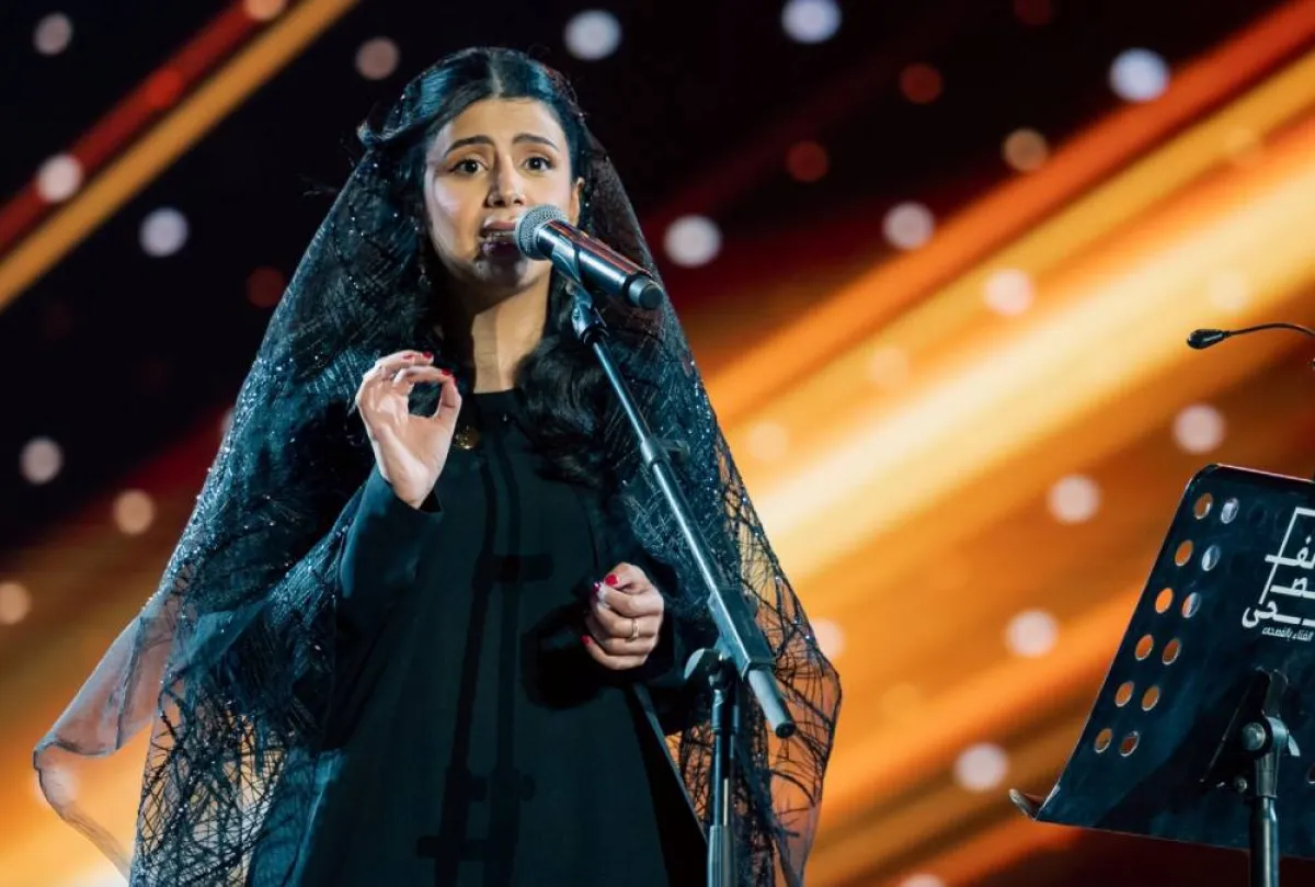 أروى السعودية في مهرجان الغناء بالفصحى - الصورة من حساب الفعاليات الثقافية على تويتر