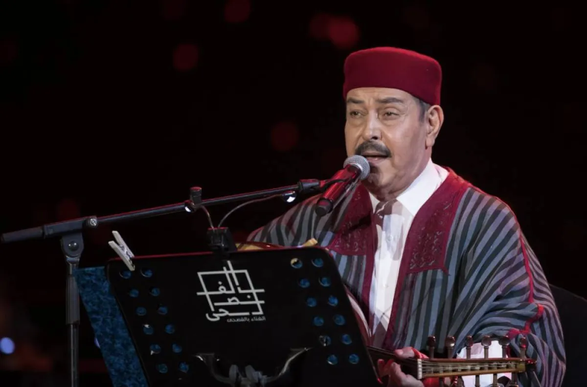 لطفي بوشناق في مهرجان الغناء بالفصحى 