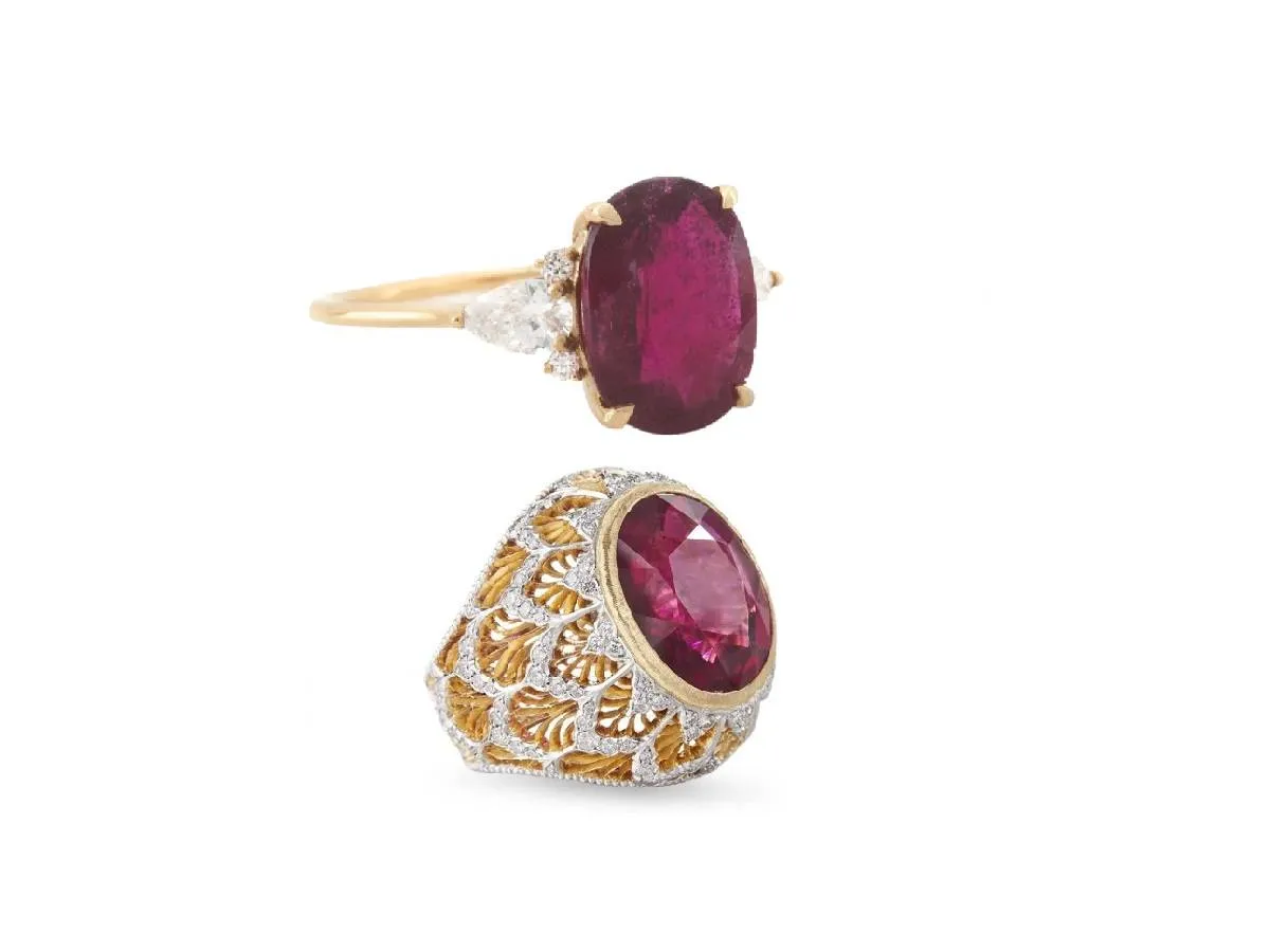 خواتم مرصعة بأحجار الروبليت