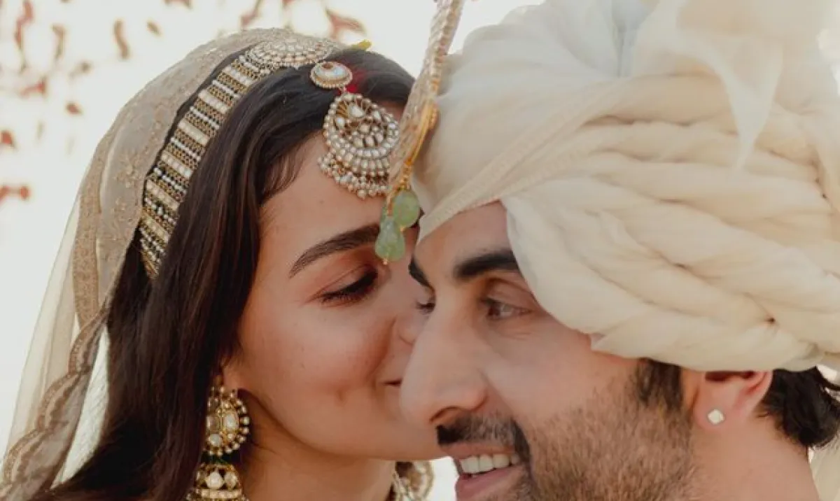 عليا بهات ورانبير كابور - الصورة من حساب النجمة على إنستغرام