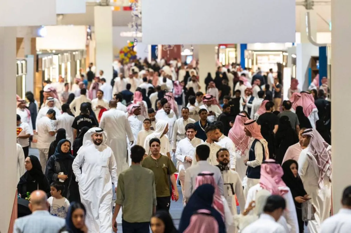 نجاح فعاليات اليوم الأول من معرض الرياض الدولي للكتاب - الصورة من حساب وزير الثقافة السعودي