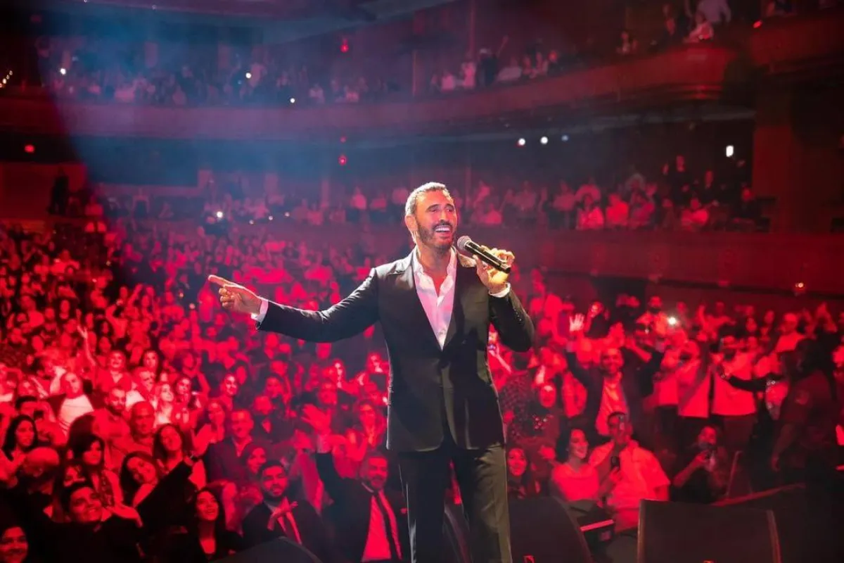 كاظم الساهر - صورة من حسابه على انستغرام