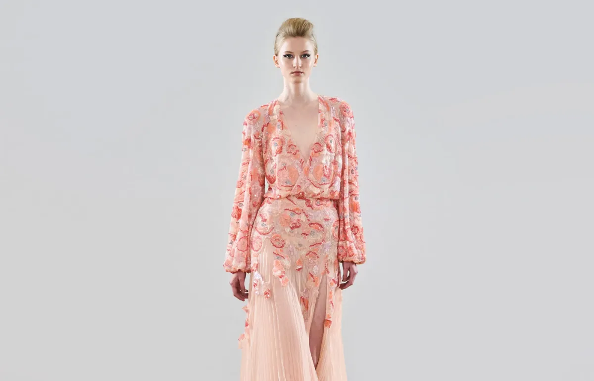  فساتين سهرة محدّدة للخصر لأم العروس من رامي العلي Rami Al Ali 