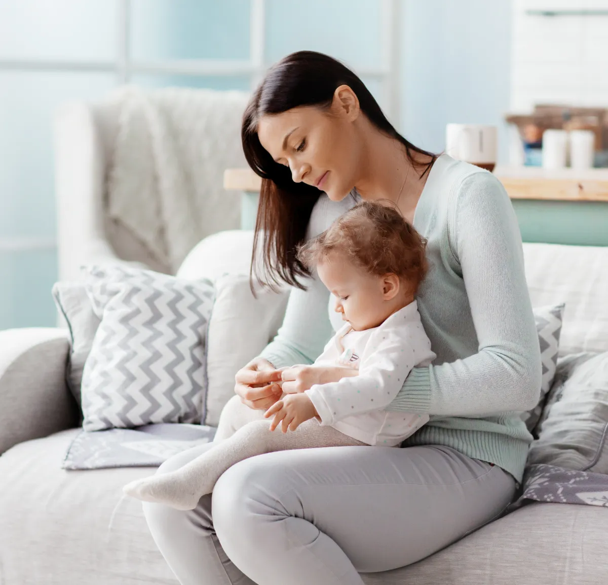 مشاكل الرضيع في الشهر الخامس