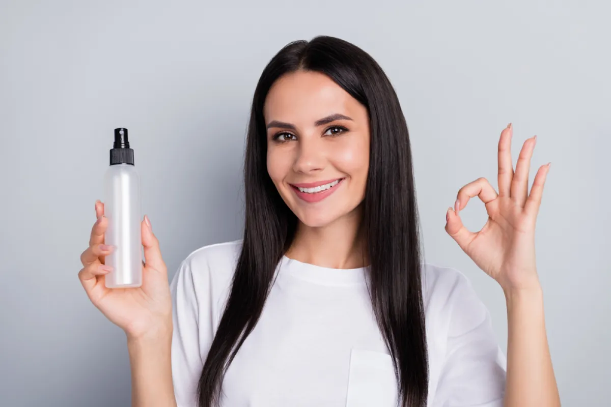 بخاخ الشاي الأخضر للبشرة