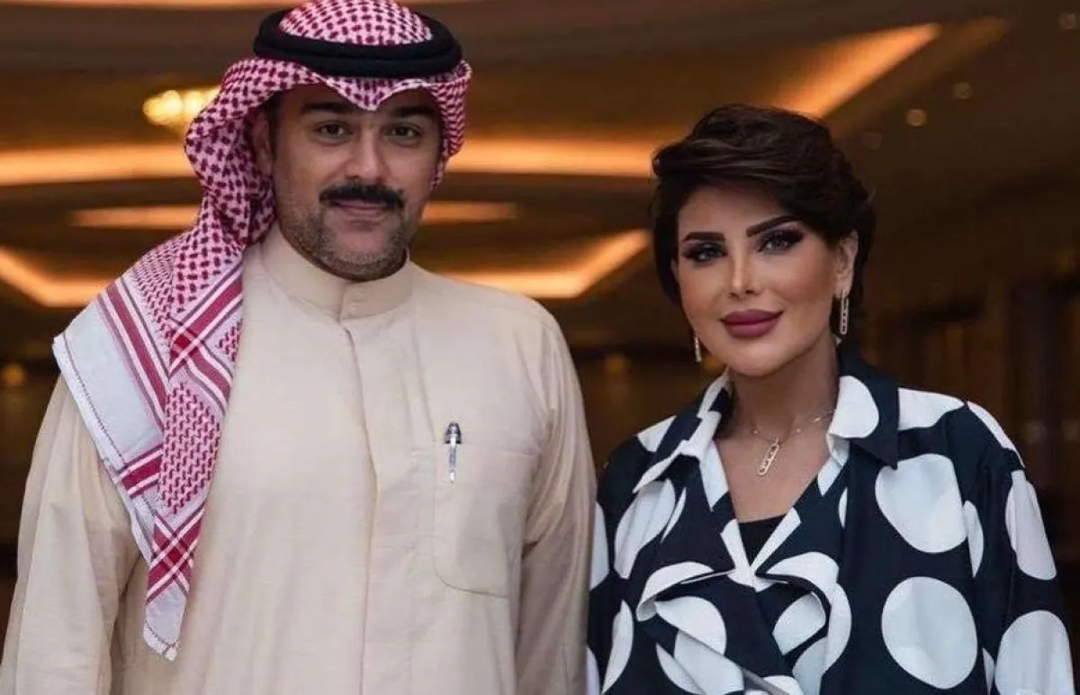 إلهام الفضالة وشهاب جوهر - صورة من صفحتها على انستغرام