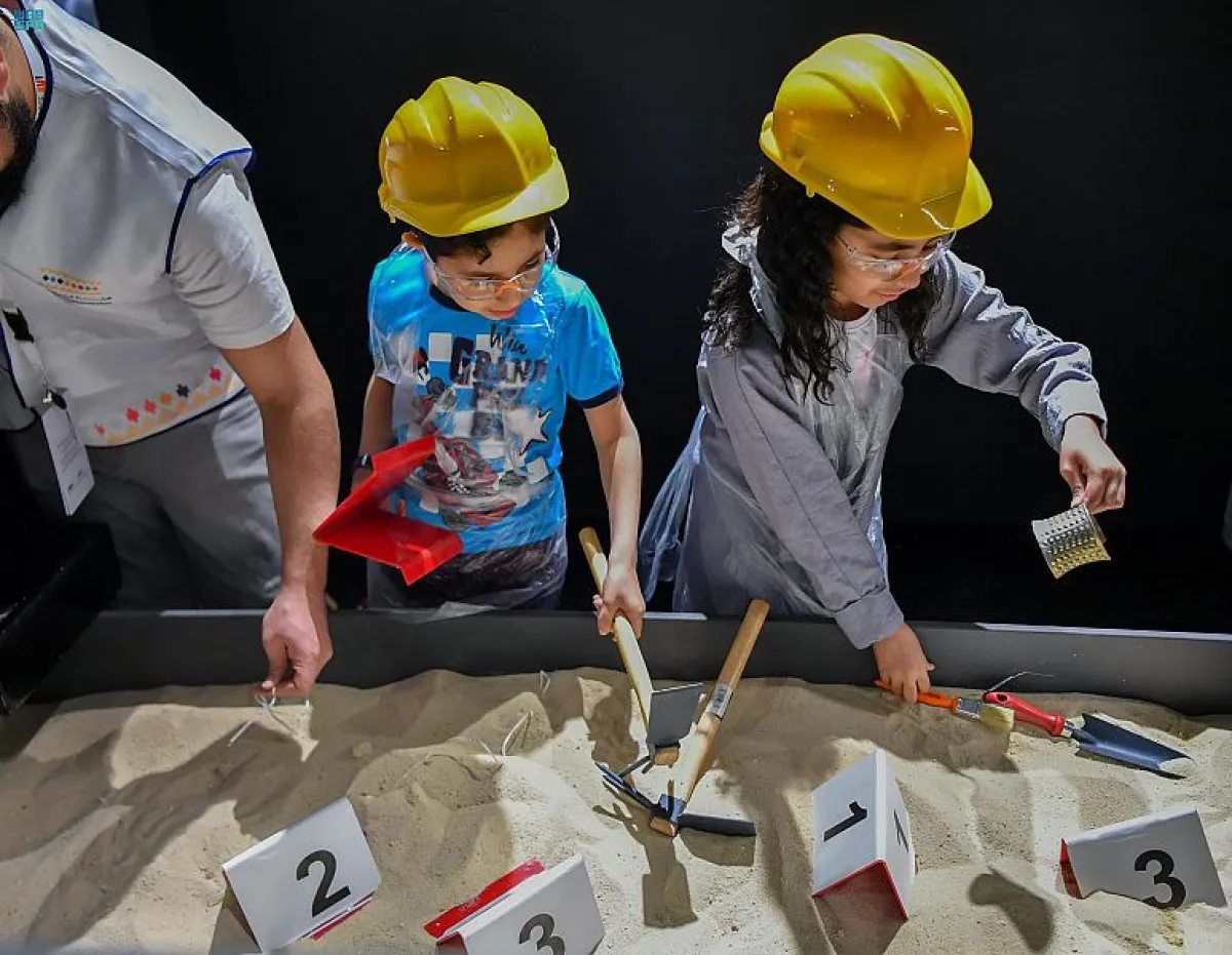 تدشين فعالية "المستكشف الصغير" في معرض الرياض الدولي للكتاب 2022 - الصورة من واس