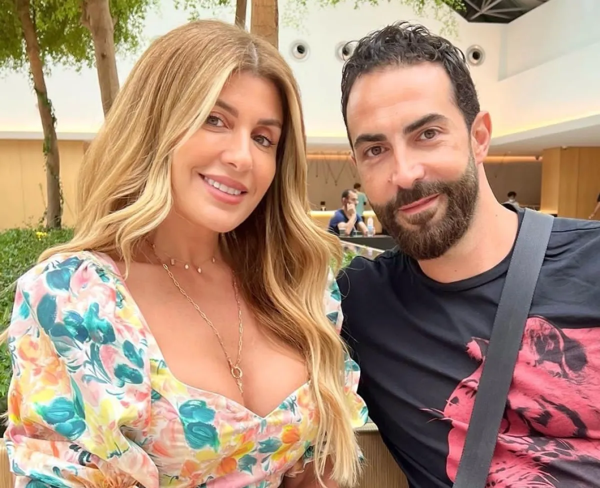 كارلوس عازار وريتا حرب- الصورة من حساب كارلوس على إنستغرام