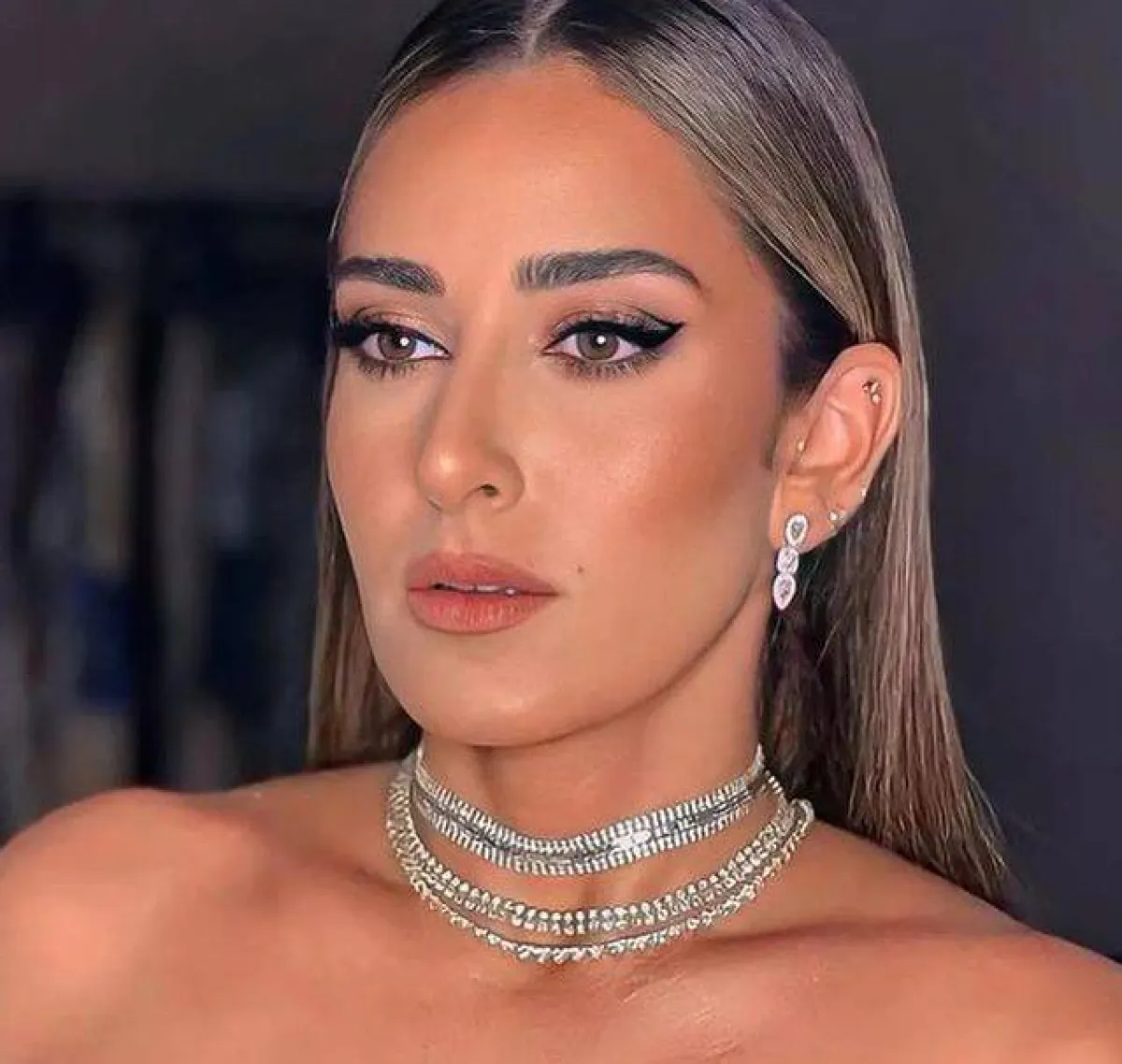 صور مكياج عيون أمينة خليل