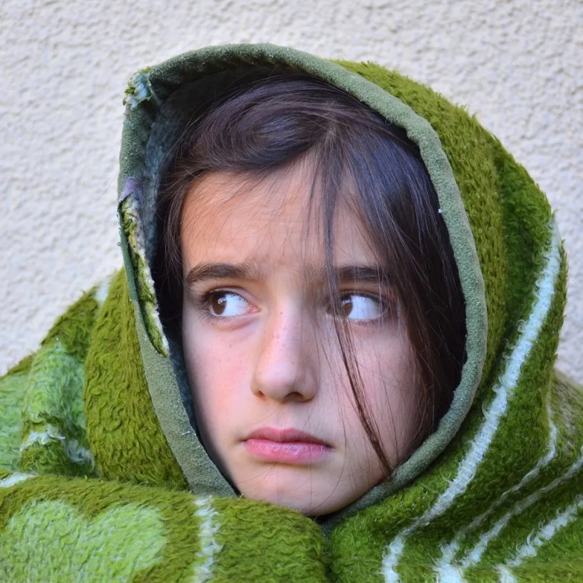 صورة لطفل خائف