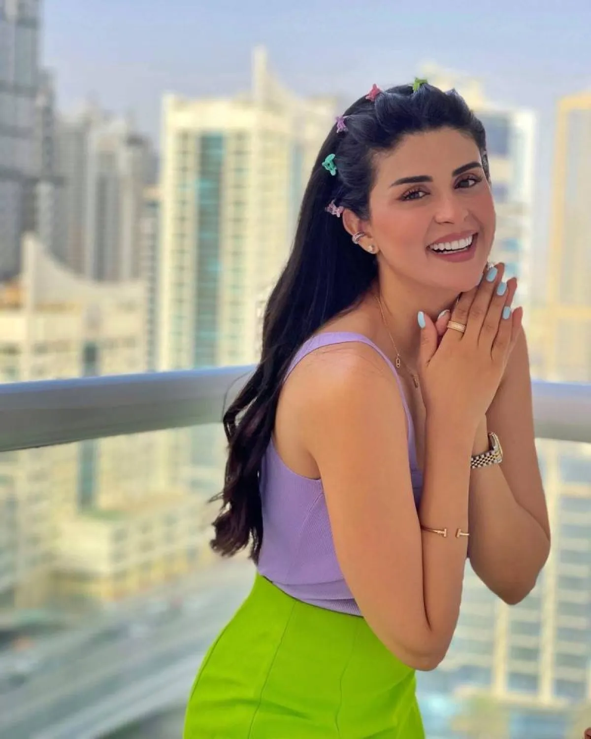 أجمل تسريحات شعر سلمى رشيد