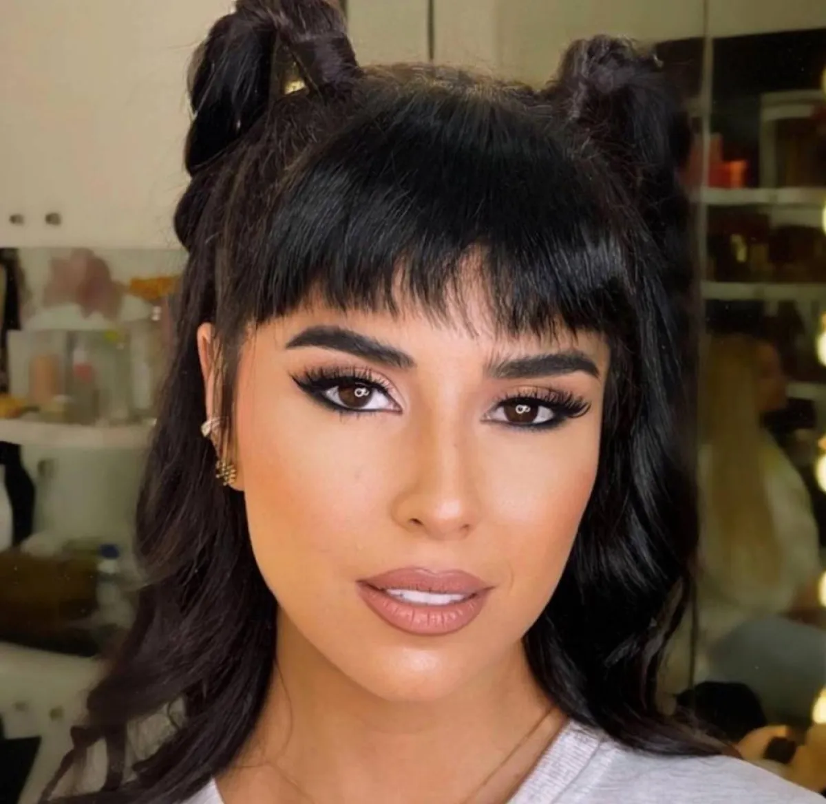 مكياج عيون زينة مكي