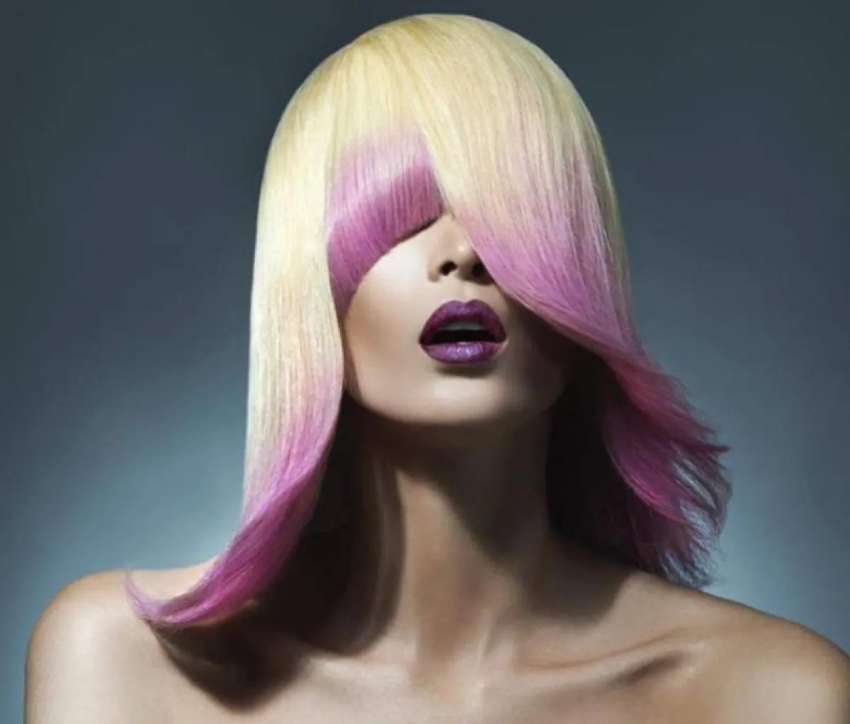 صبغات شعر وردي