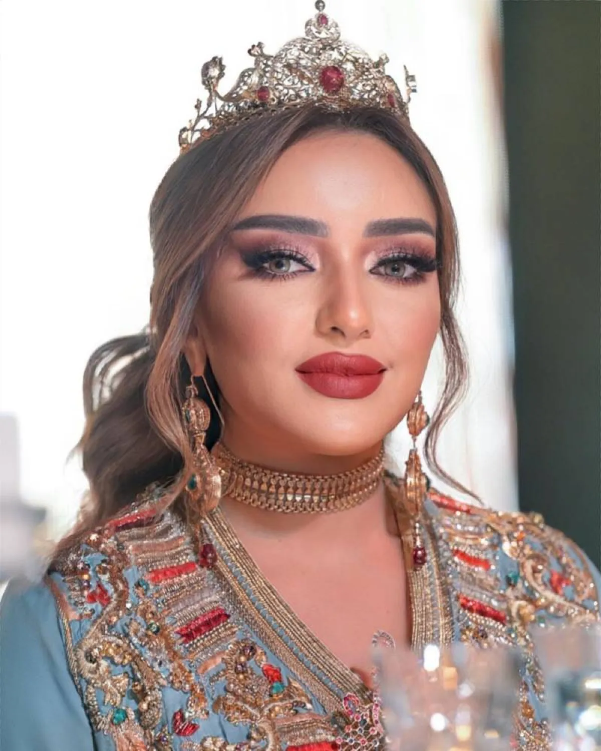 تسريحات شعر مرفوعة من جميلة البداوي