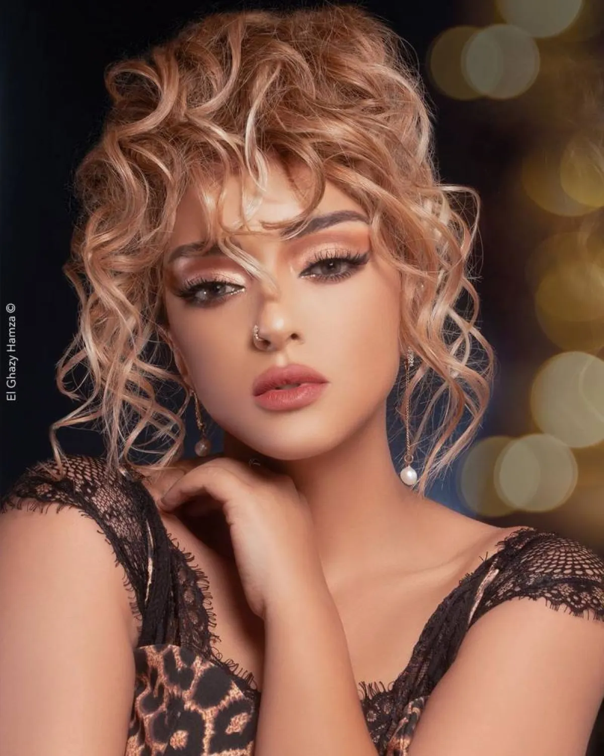 تسريحات شعر من وحي جميلة البداوي