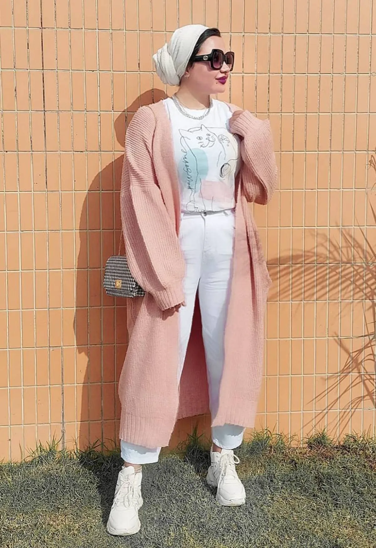 هاجر جمال باطلالة كاجوال