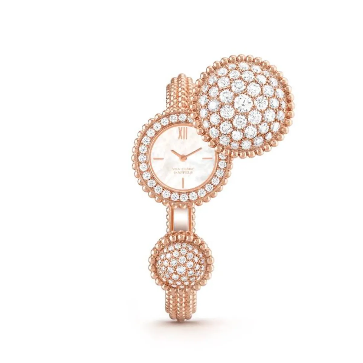 ساعة Perlée Toi & Moi من فان كليف آند أربلز Van Cleef & Arpels