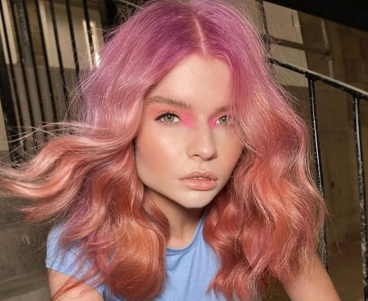 صبغات شعر نحاسي