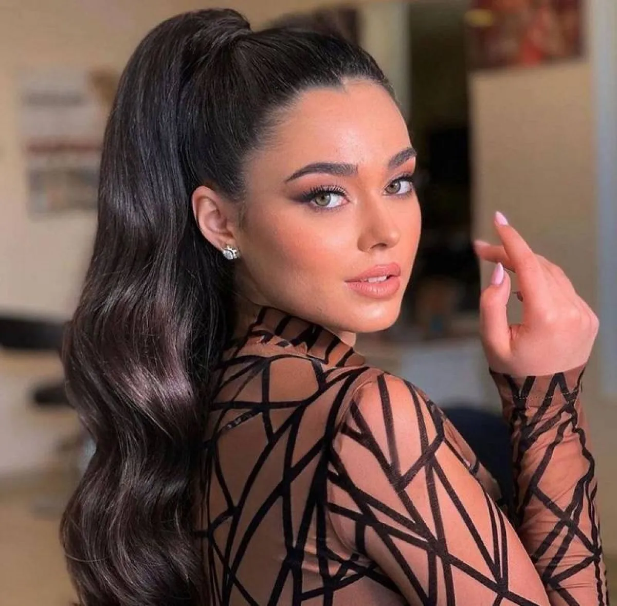 تسريحات ذيل الحصان