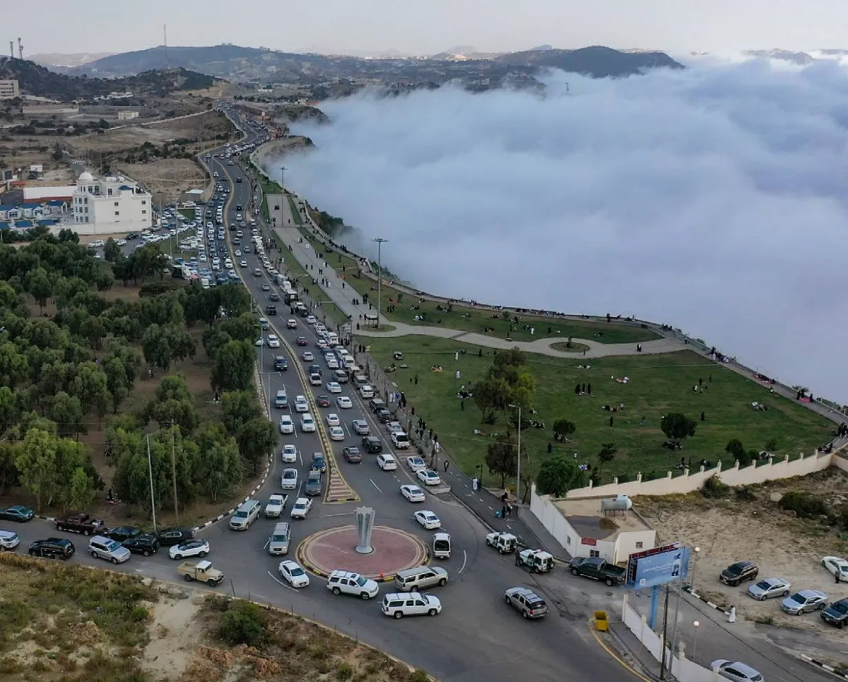 «النماص» لوحة طبيعية تعانق السحاب